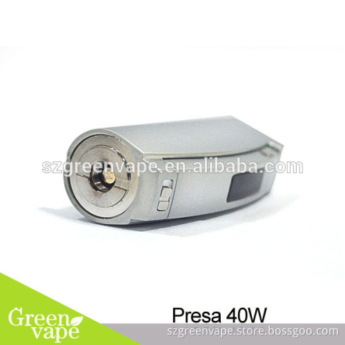 New arrival!! WISMEC Presa 40W 2600mAh MOD VV VW Battery 2015 new vape mod Wismec Presa